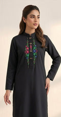 2 piece Marina dress with hand made embroidery.